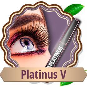 Гель для роста ресниц и бровей раствор "Platinus V"